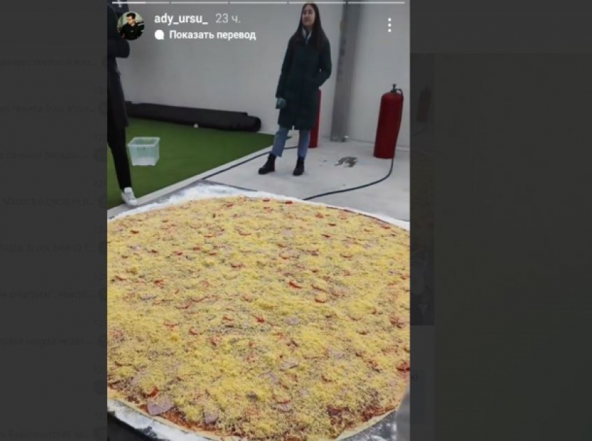 Кишиневец испек самую большую пиццу в Молдове