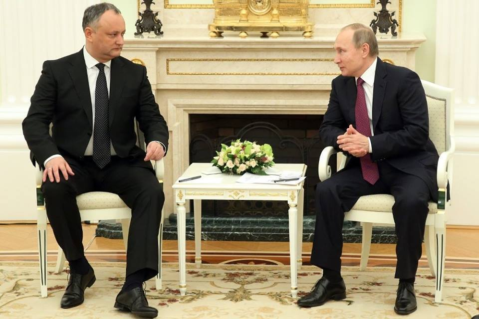 Путин - Додону: Рассчитываю, что ваш визит в Россию станет хорошим толчком для наших межгосударственных связей по всем направлениям